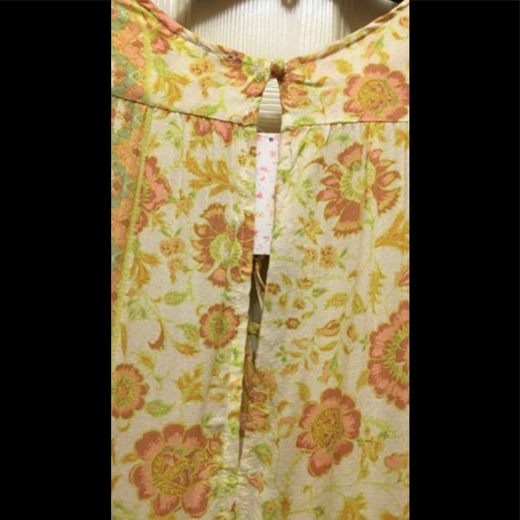 Free People Hanalei Bay Lace-up Midi Dress - Picture 13 of 13